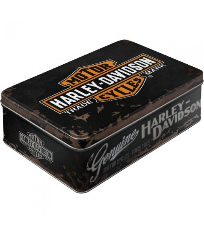 Коробка для хранения Nostalgic-Art "Harley-Davidson - Genuine" (30703)